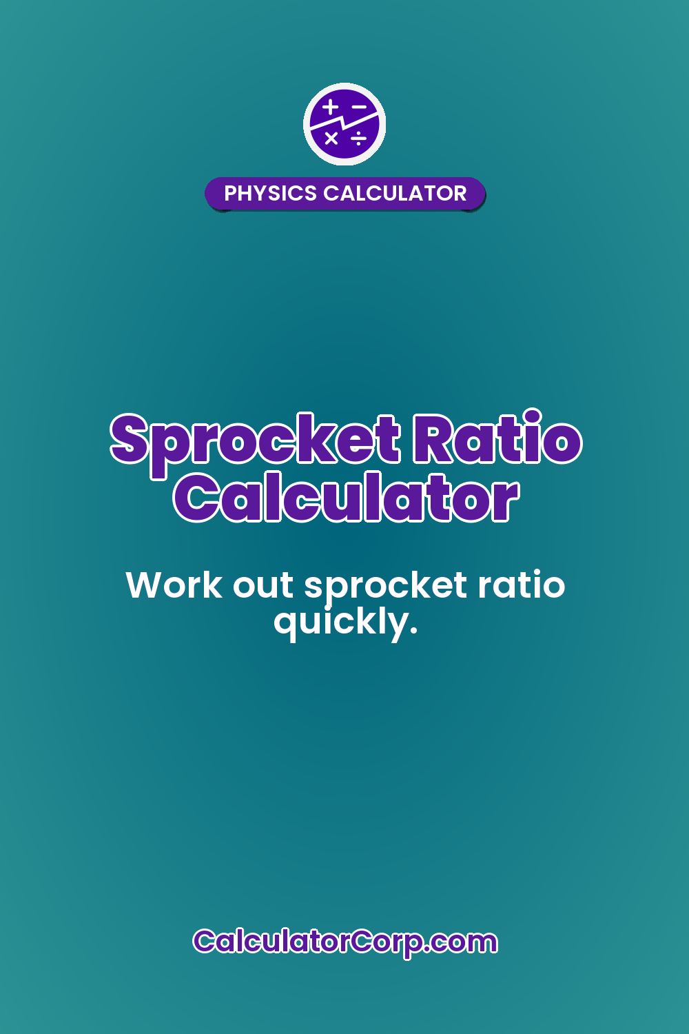 Sprocket Ratio Calculator