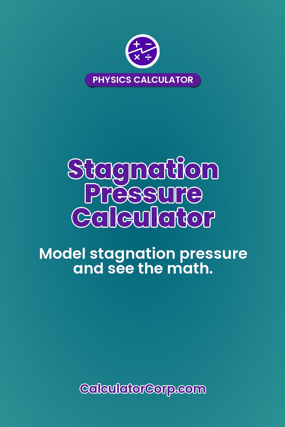 Stagnation Pressure Calculator