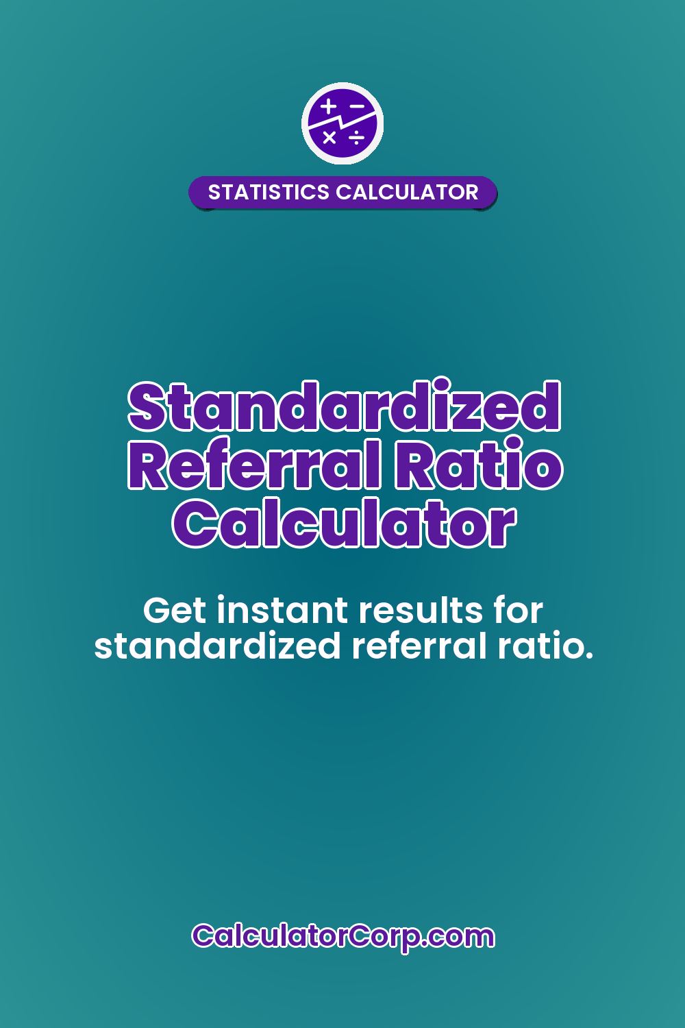 Standardized Referral Ratio Calculator