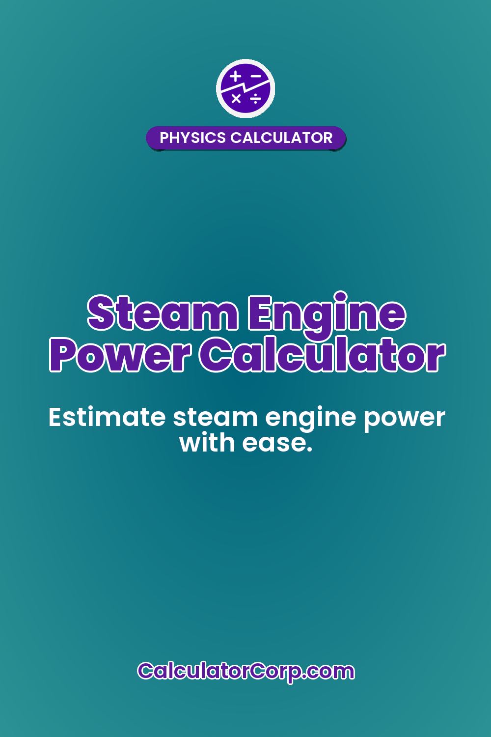 Steam Engine Power Calculator