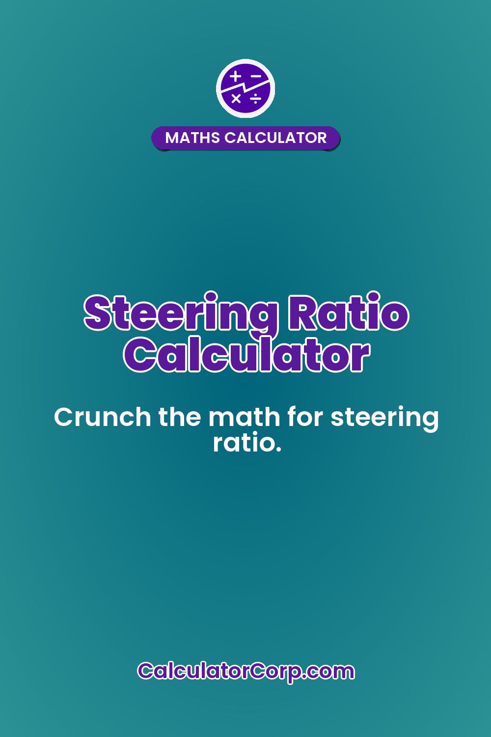 Steering Ratio Calculator