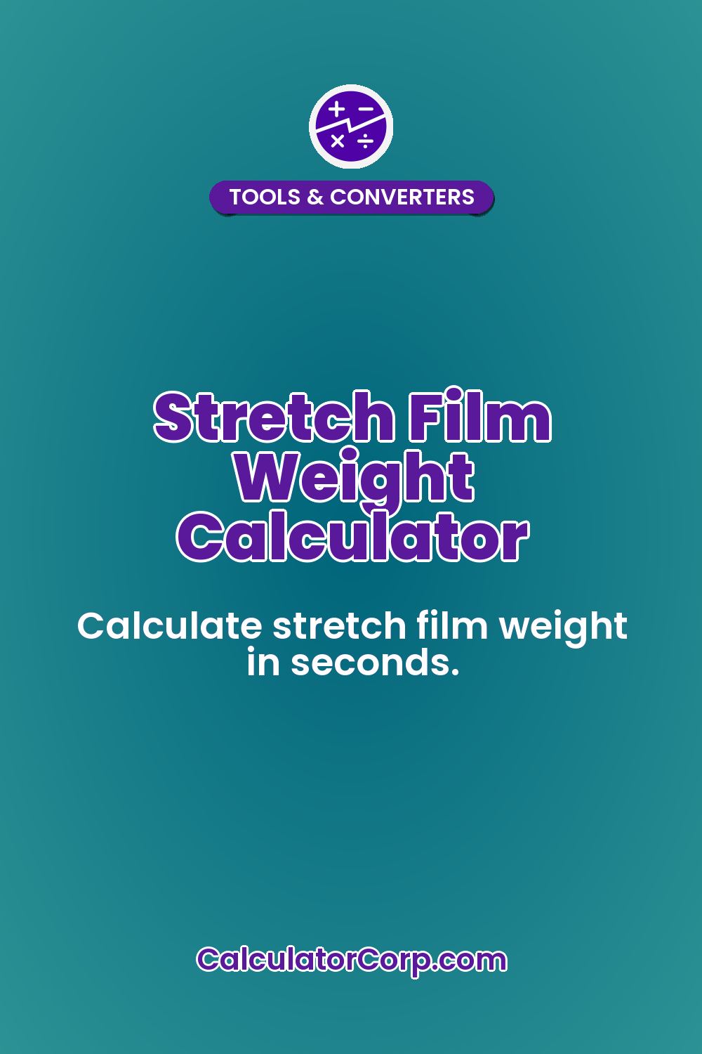 Stretch Film Weight Calculator