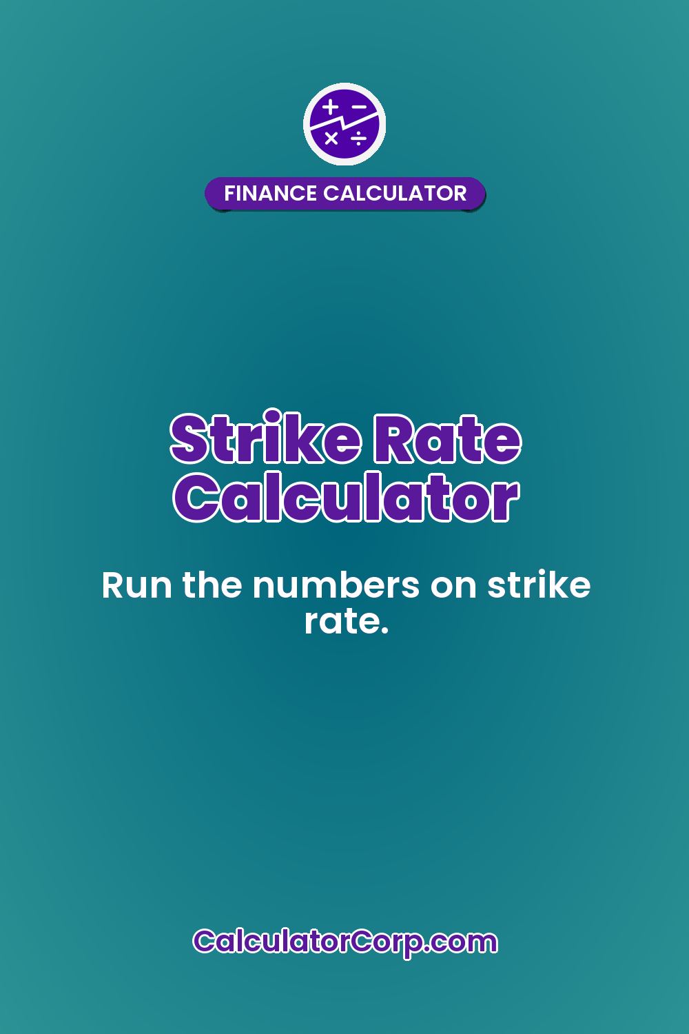 Strike Rate Calculator