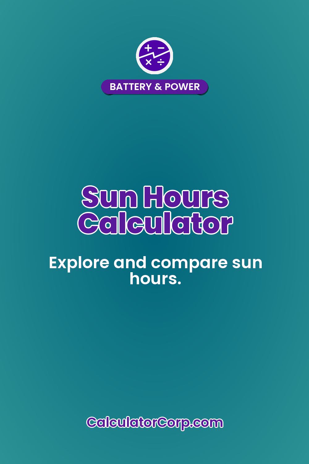 Sun Hours Calculator