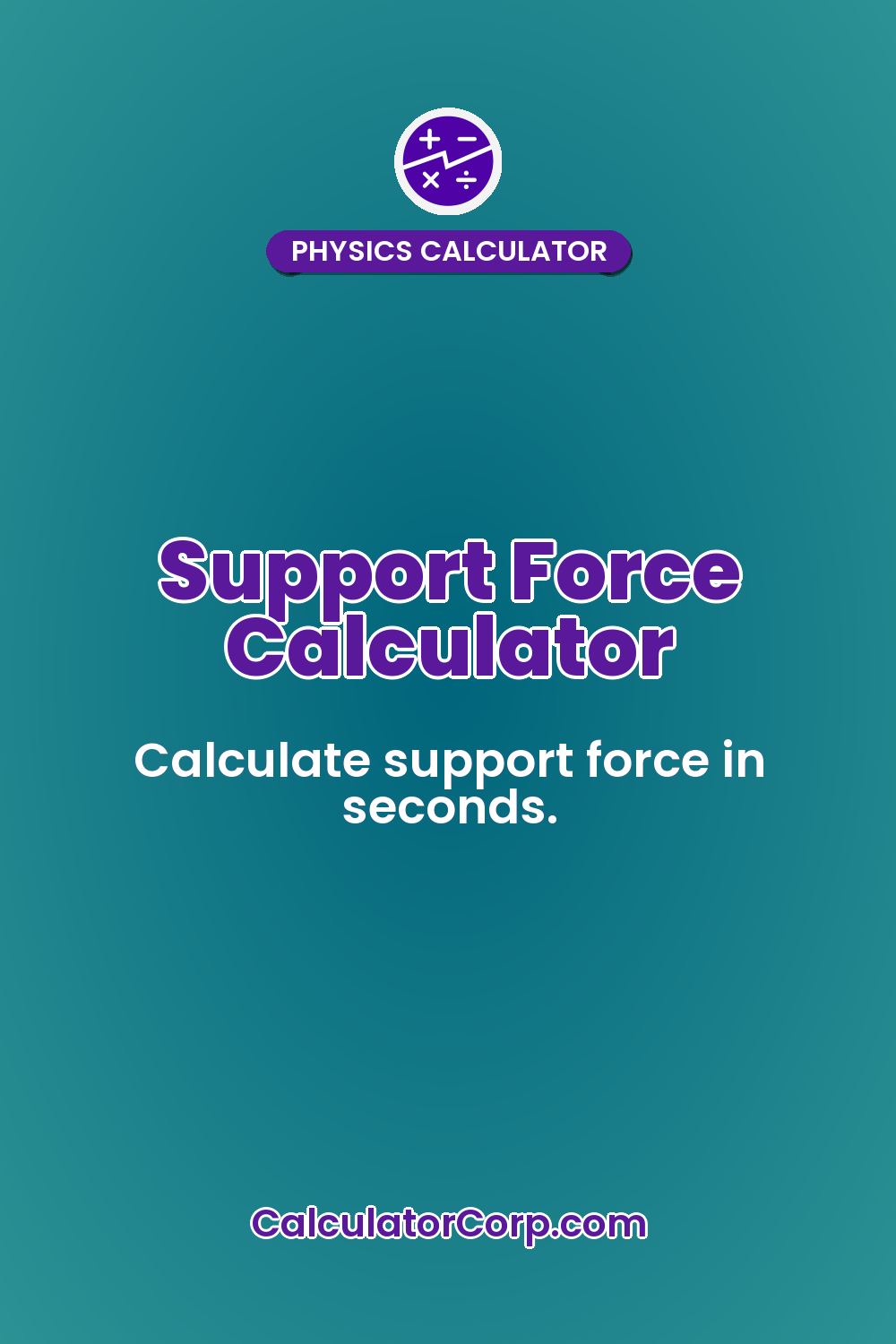 Support Force Calculator