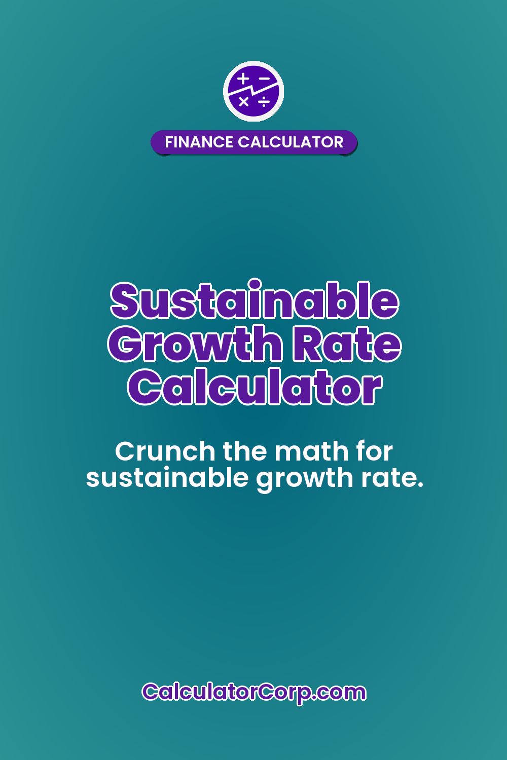 Sustainable Growth Rate Calculator