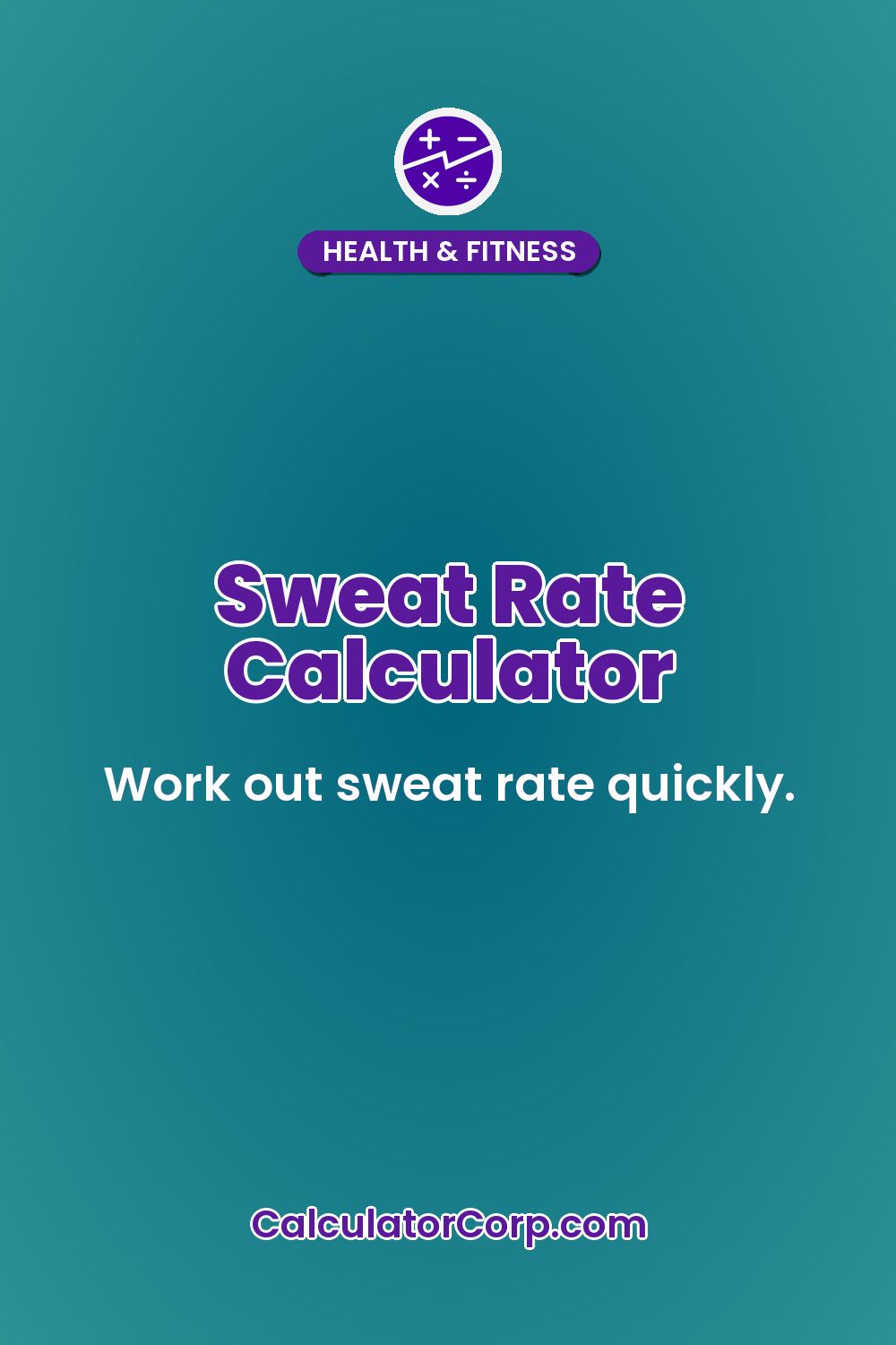 Sweat Rate Calculator