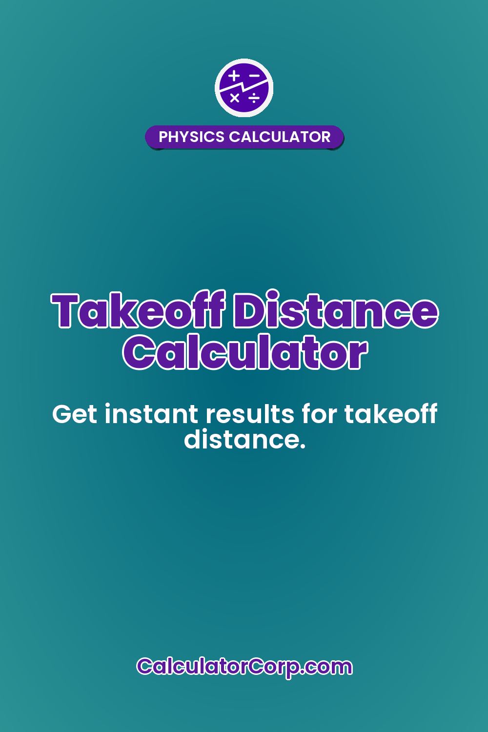 Takeoff Distance Calculator