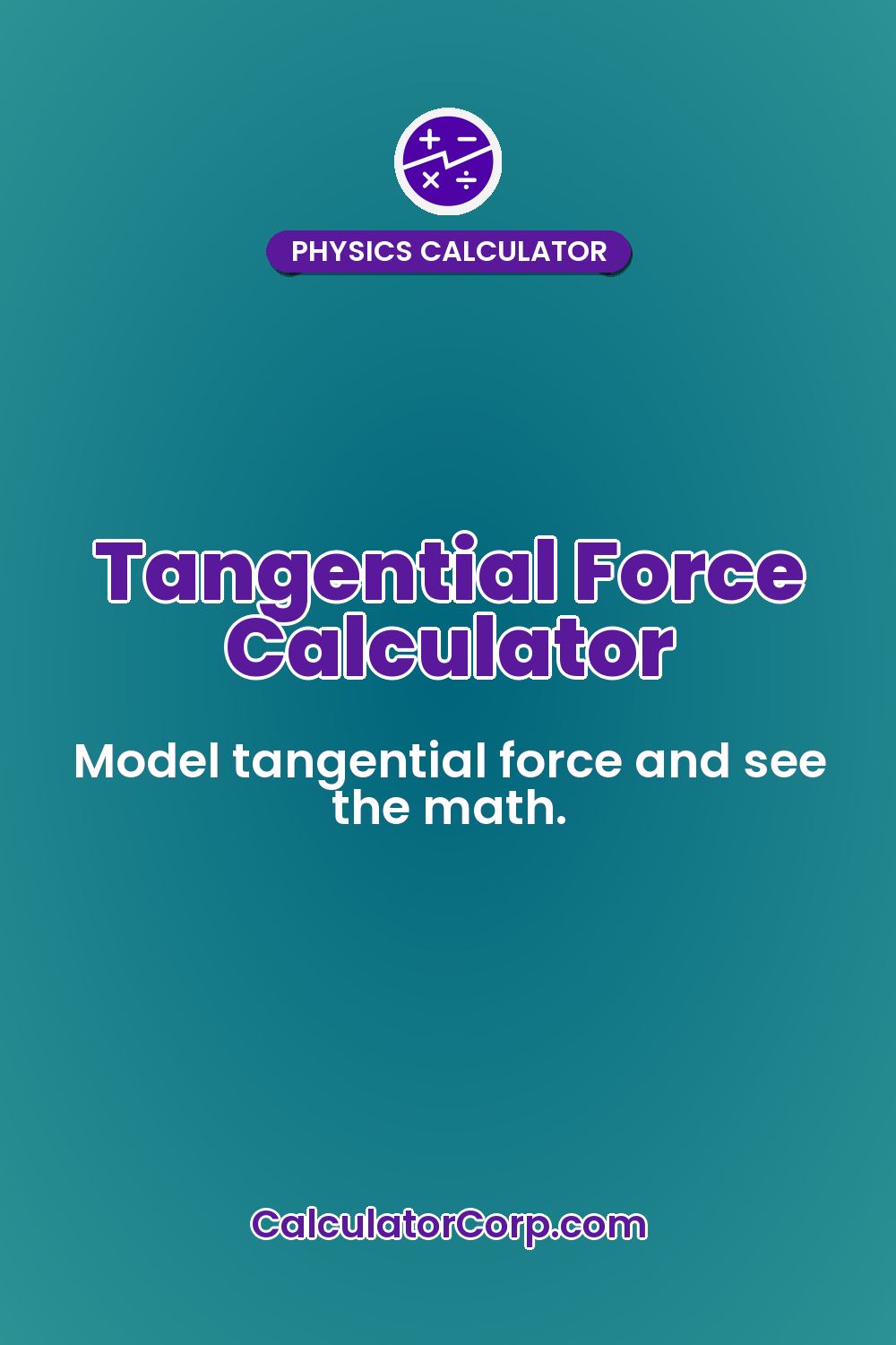Tangential Force Calculator