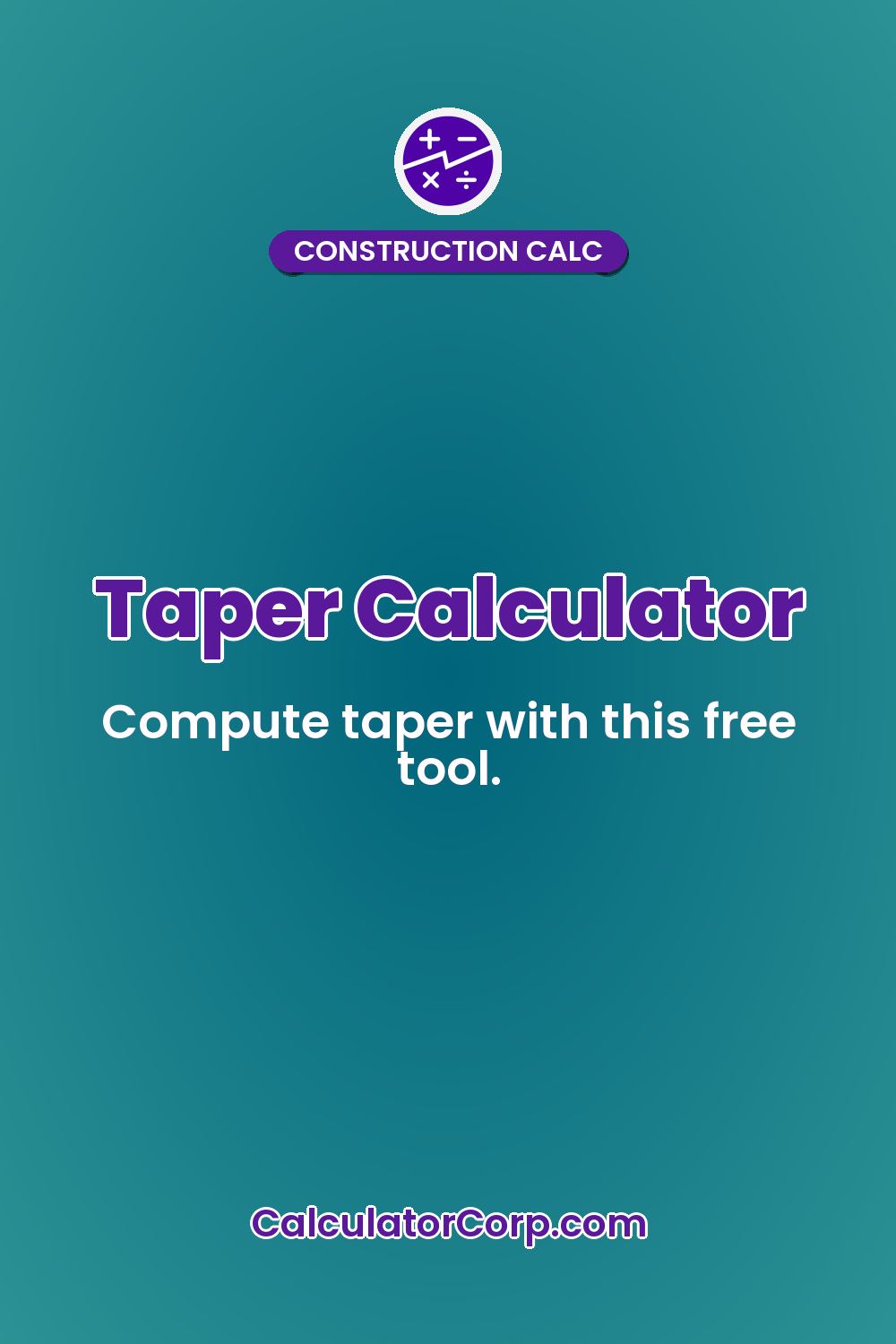 Taper Calculator