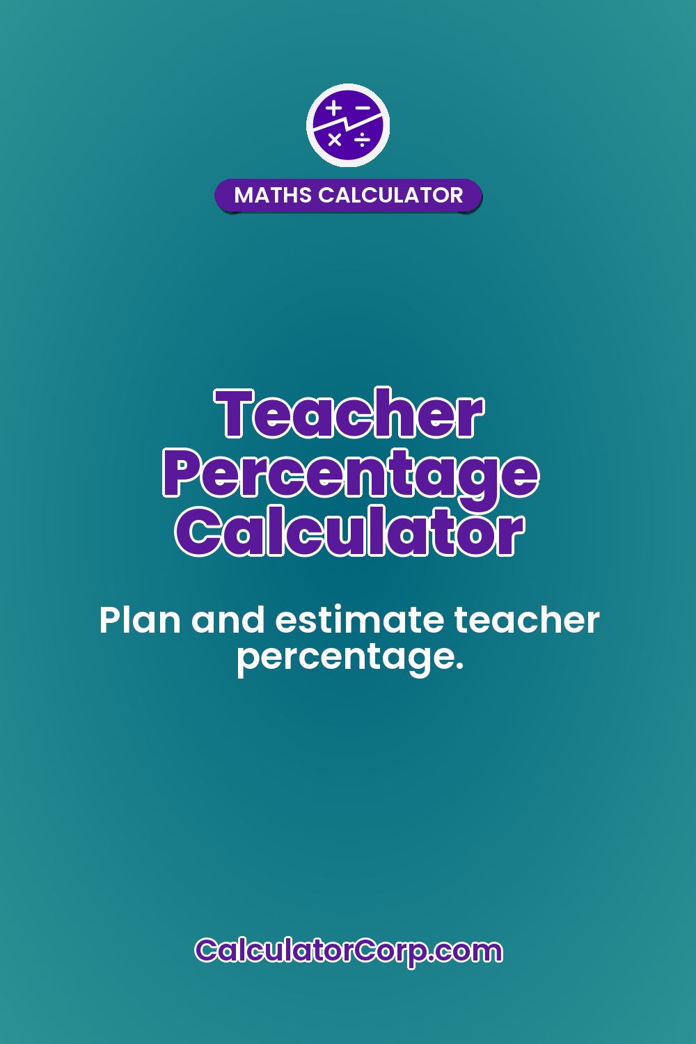 Teacher Percentage Calculator