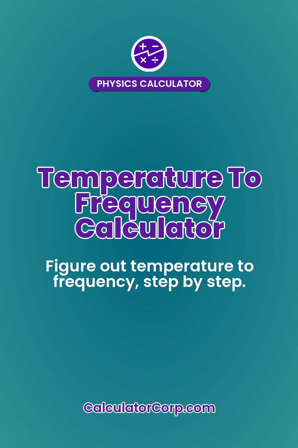 Temperature To Frequency Calculator