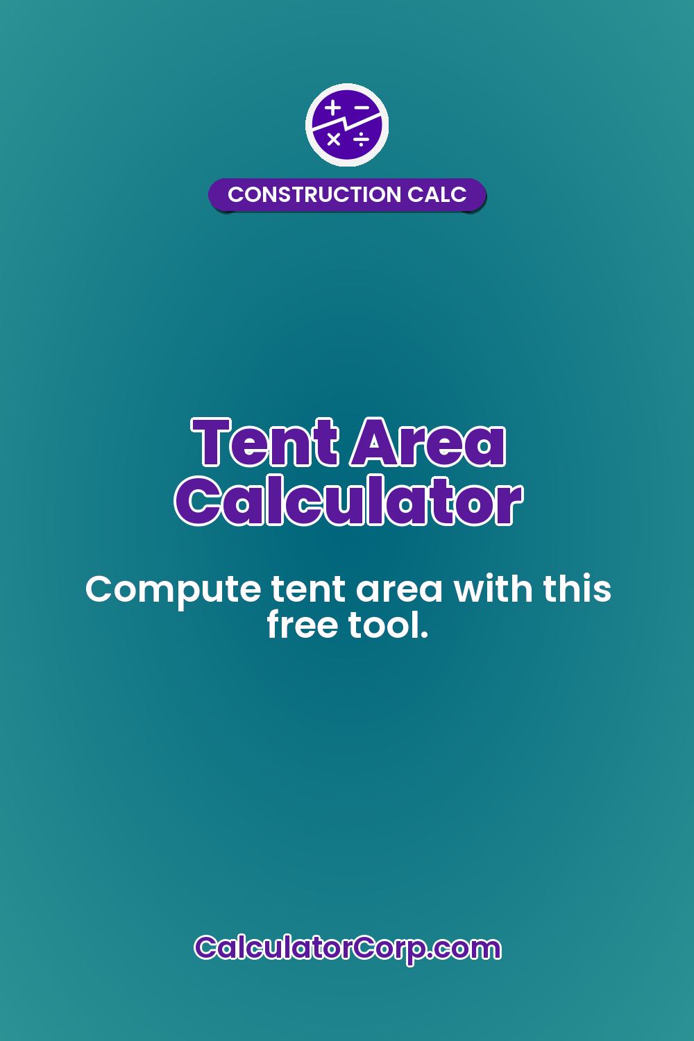 Tent Area Calculator