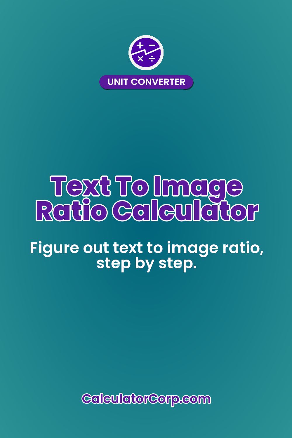 Text To Image Ratio Calculator