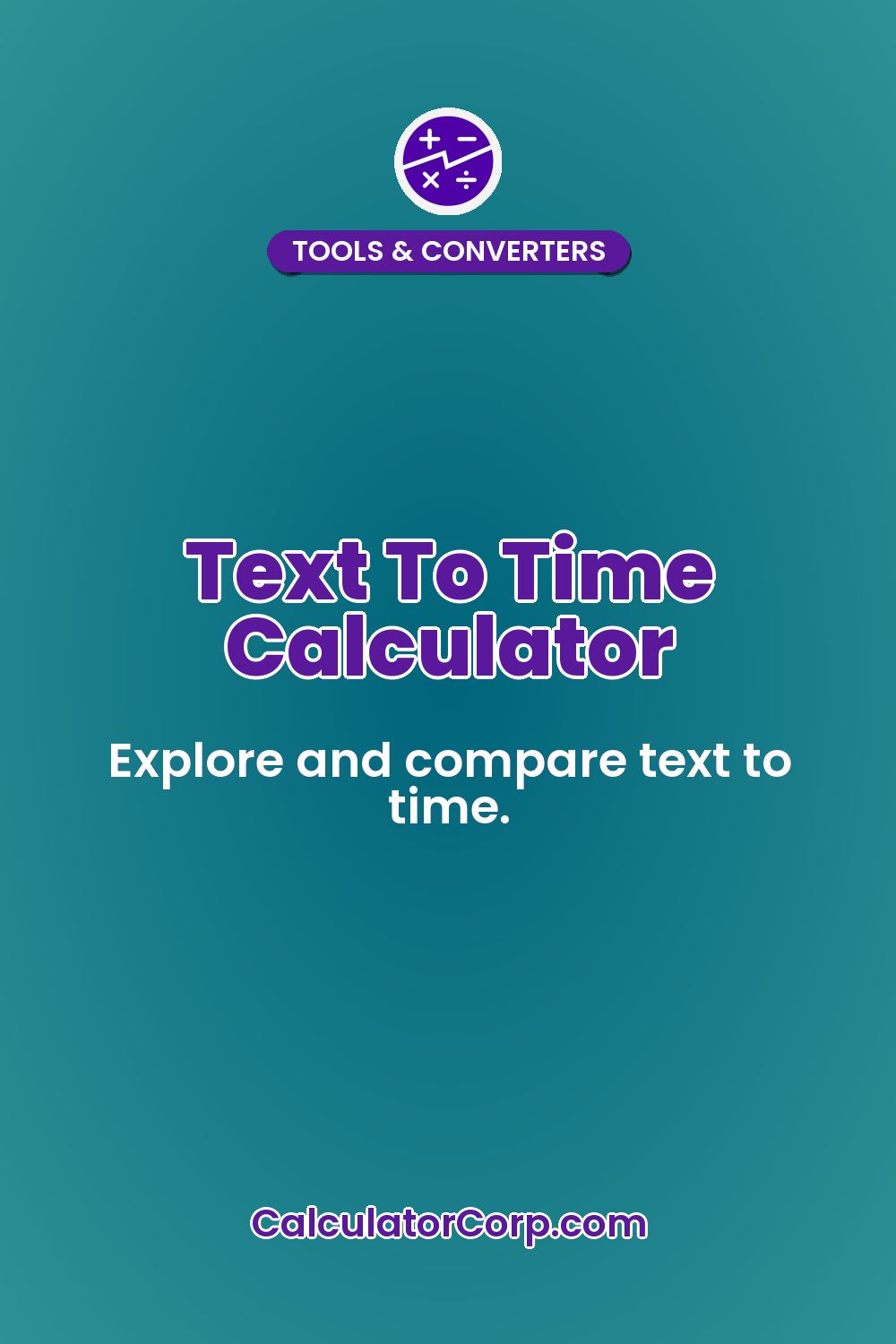 Text To Time Calculator