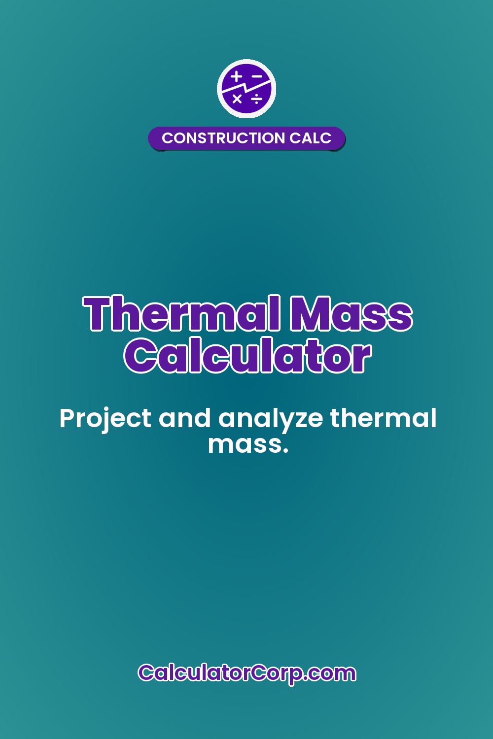 Thermal Mass Calculator