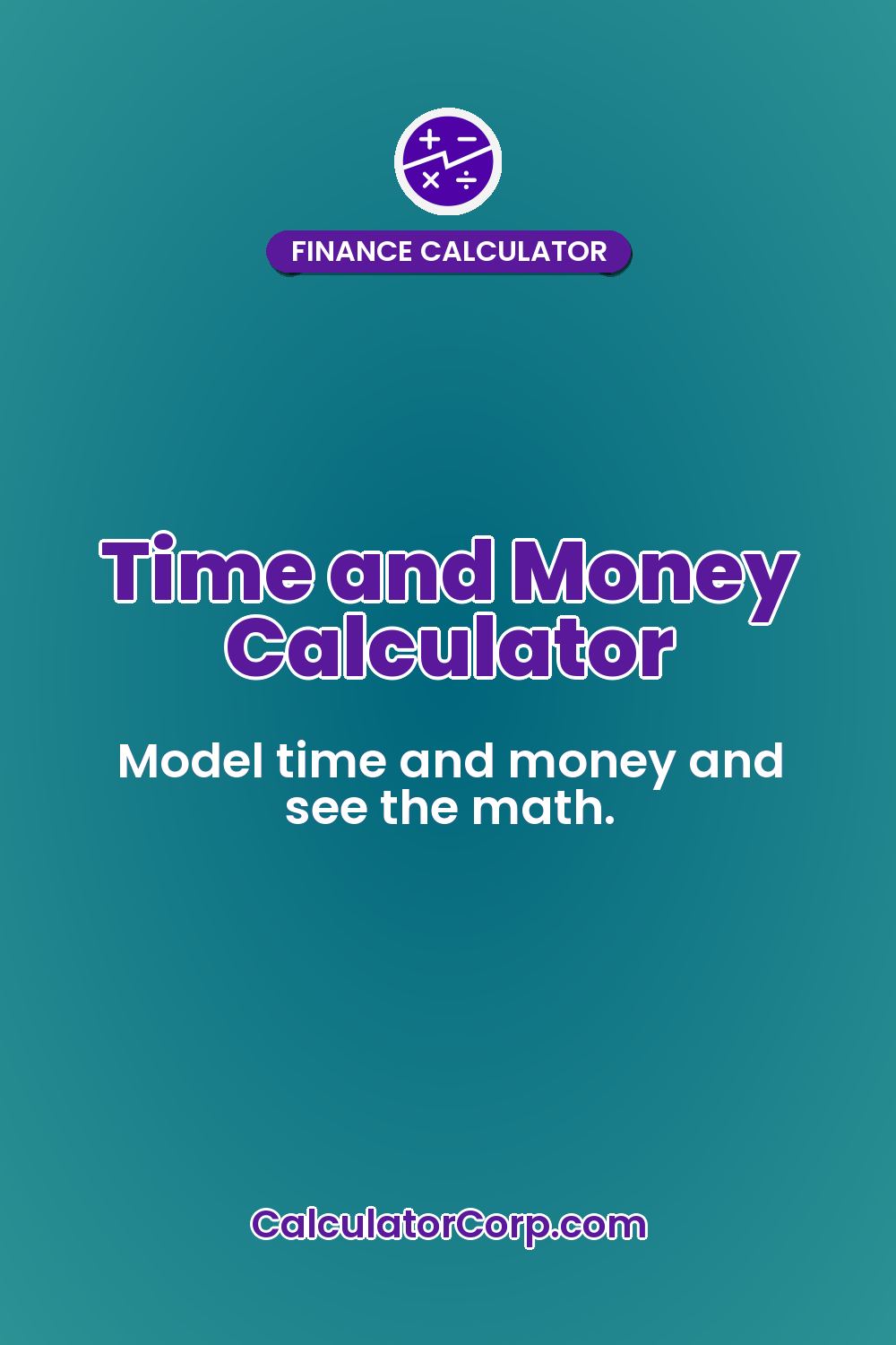 Time and Money Calculator