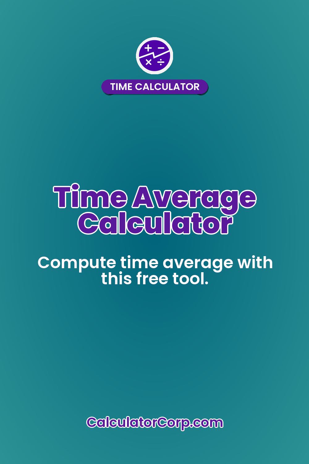 Time Average Calculator