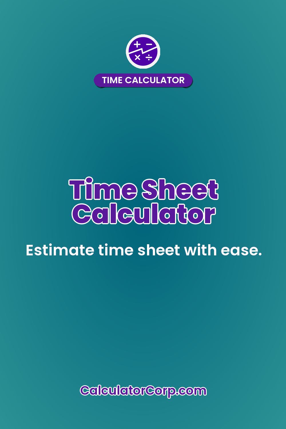 Time Sheet Calculator