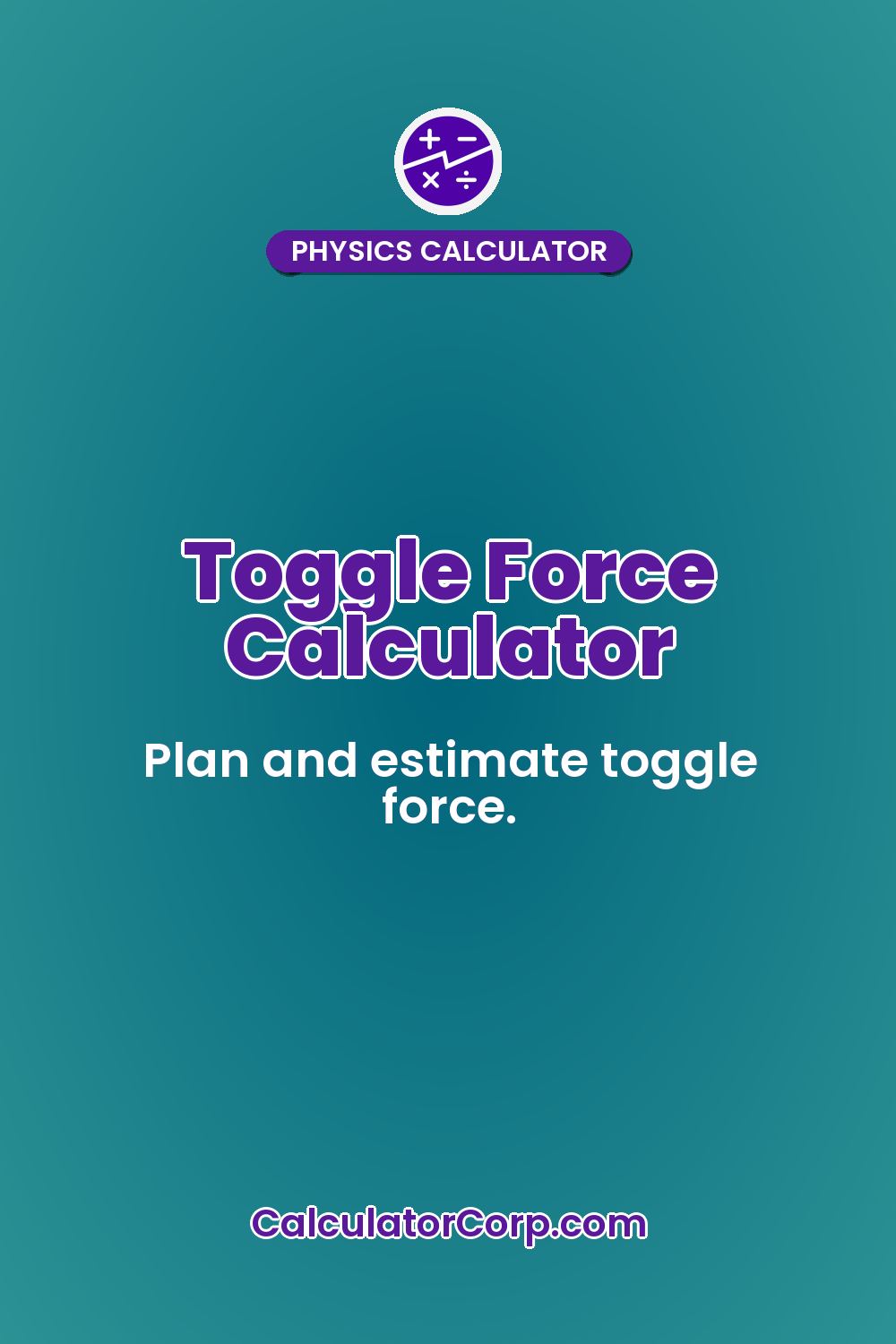Toggle Force Calculator