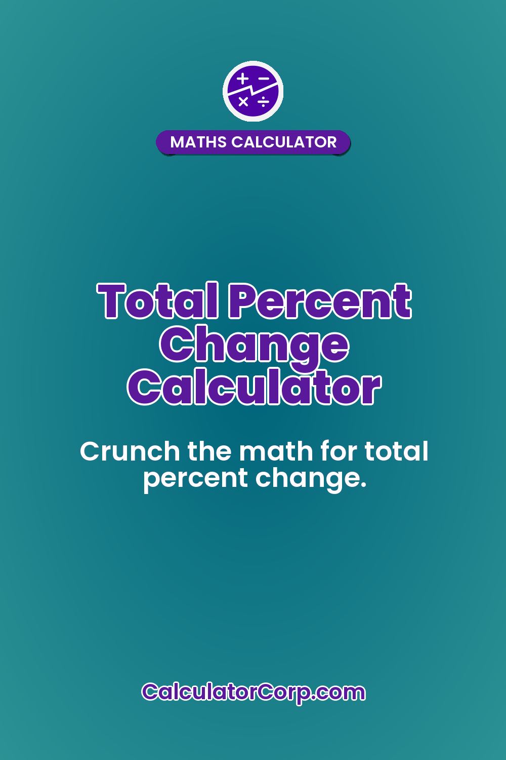 Total Percent Change Calculator