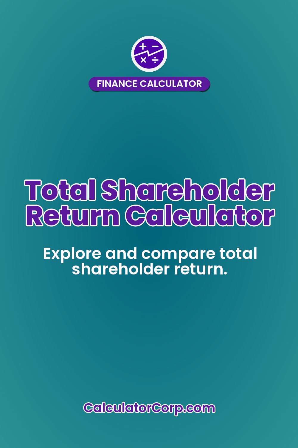 Total Shareholder Return Calculator