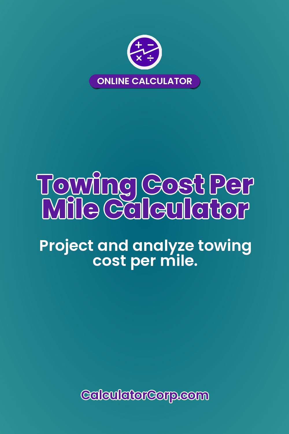 Towing Cost Per Mile Calculator