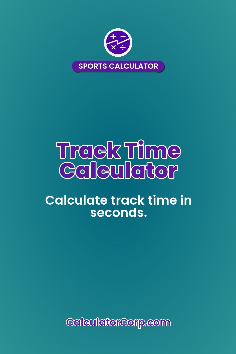 Track Time Calculator