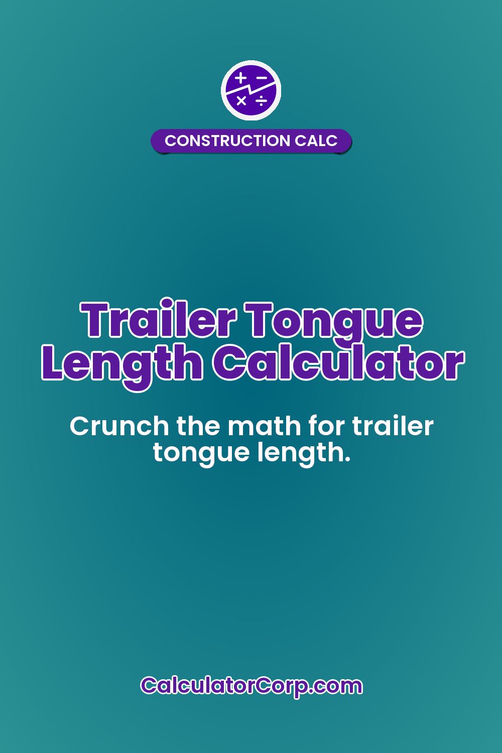 Trailer Tongue Length Calculator