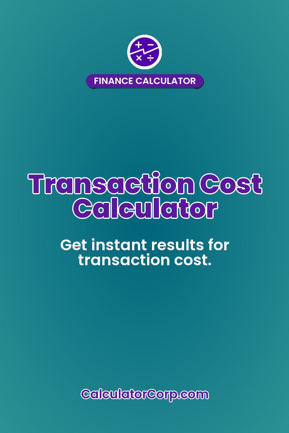 Transaction Cost Calculator