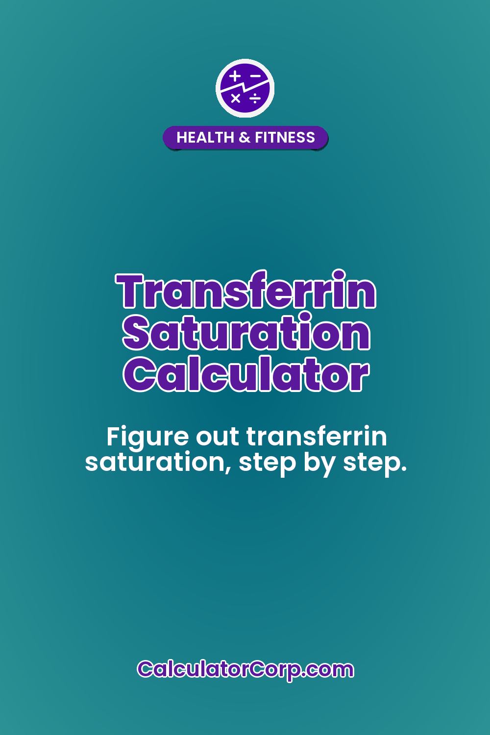 Transferrin Saturation Calculator