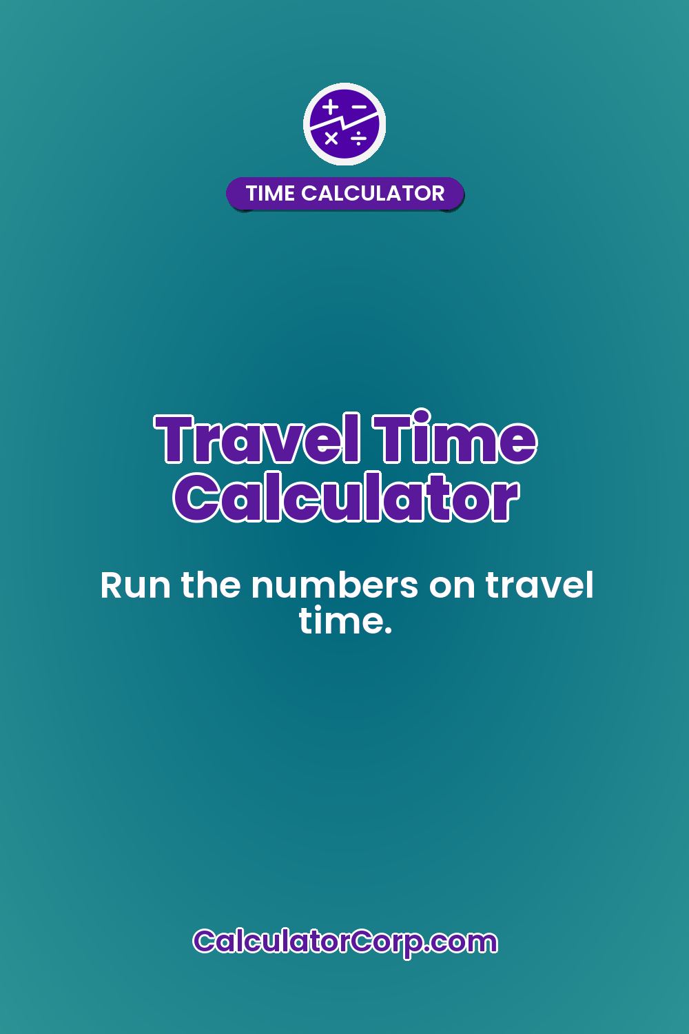 Travel Time Calculator