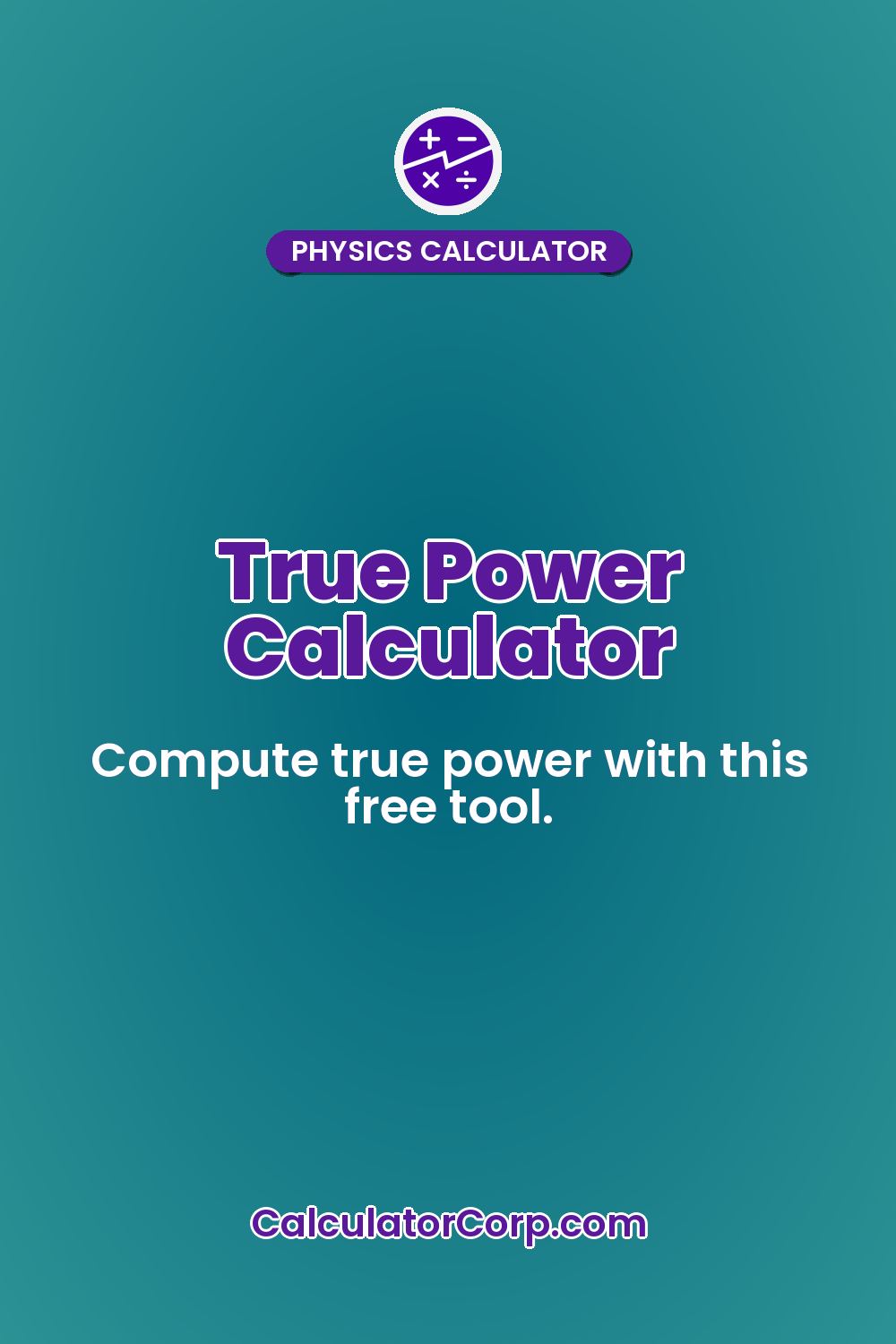True Power Calculator