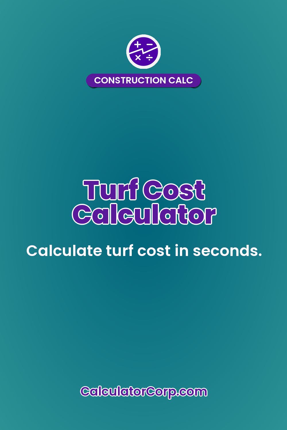 Turf Cost Calculator