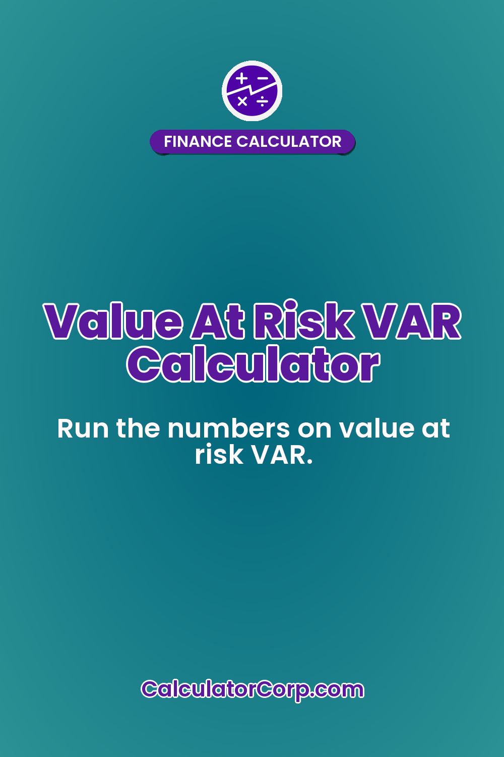Value At Risk VAR Calculator