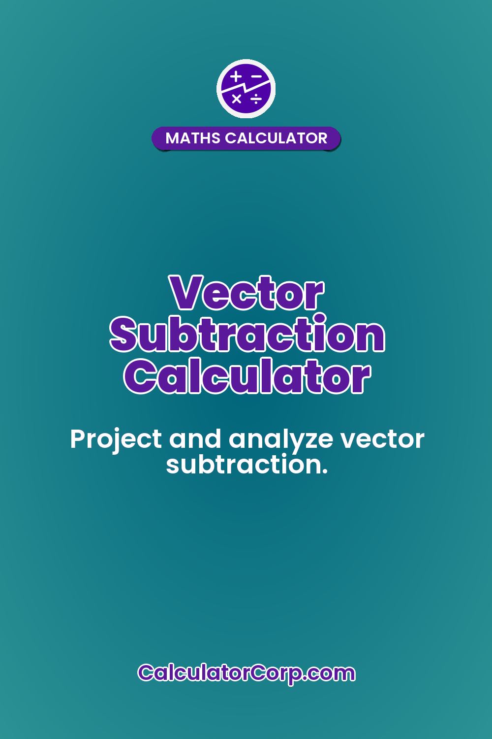 Vector Subtraction Calculator