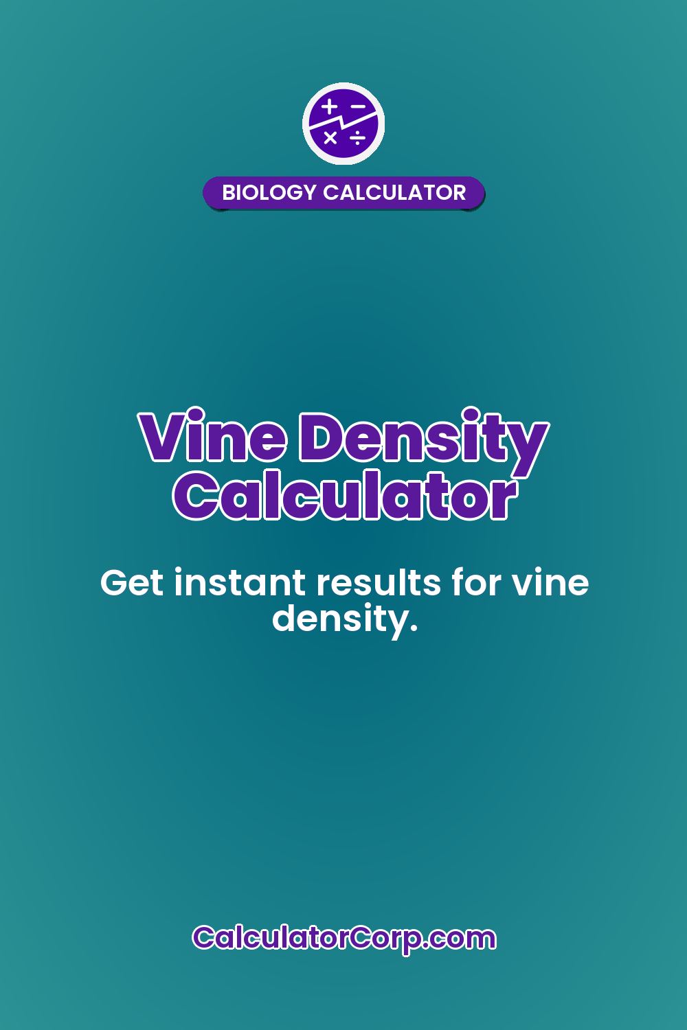 Vine Density Calculator