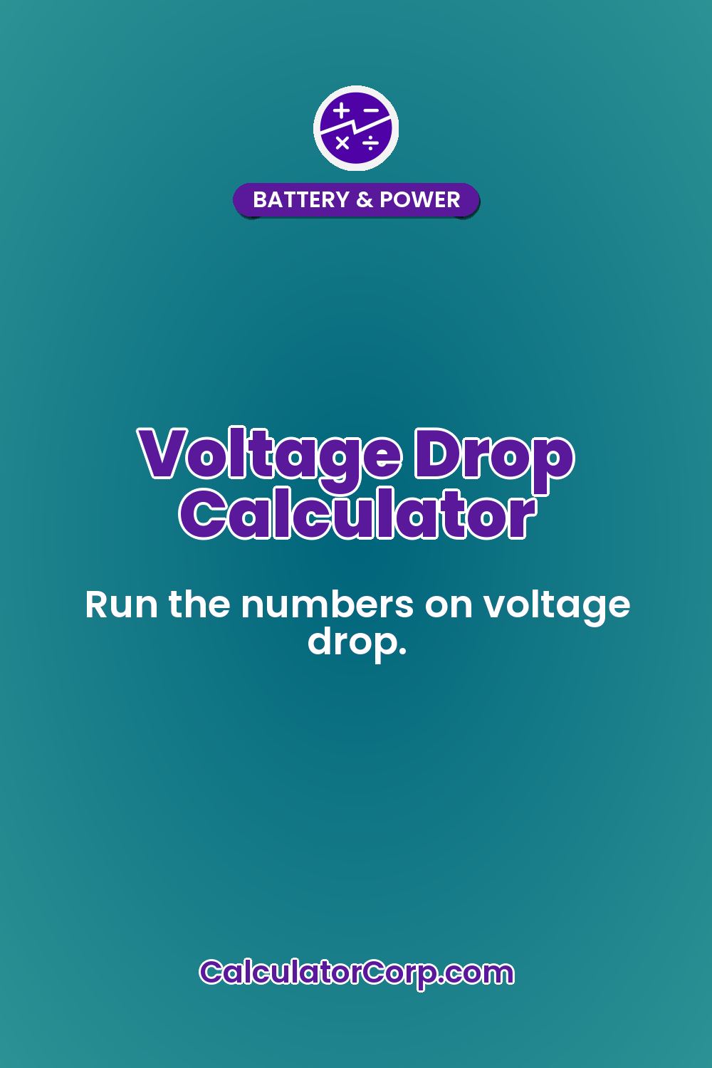 Voltage Drop Calculator