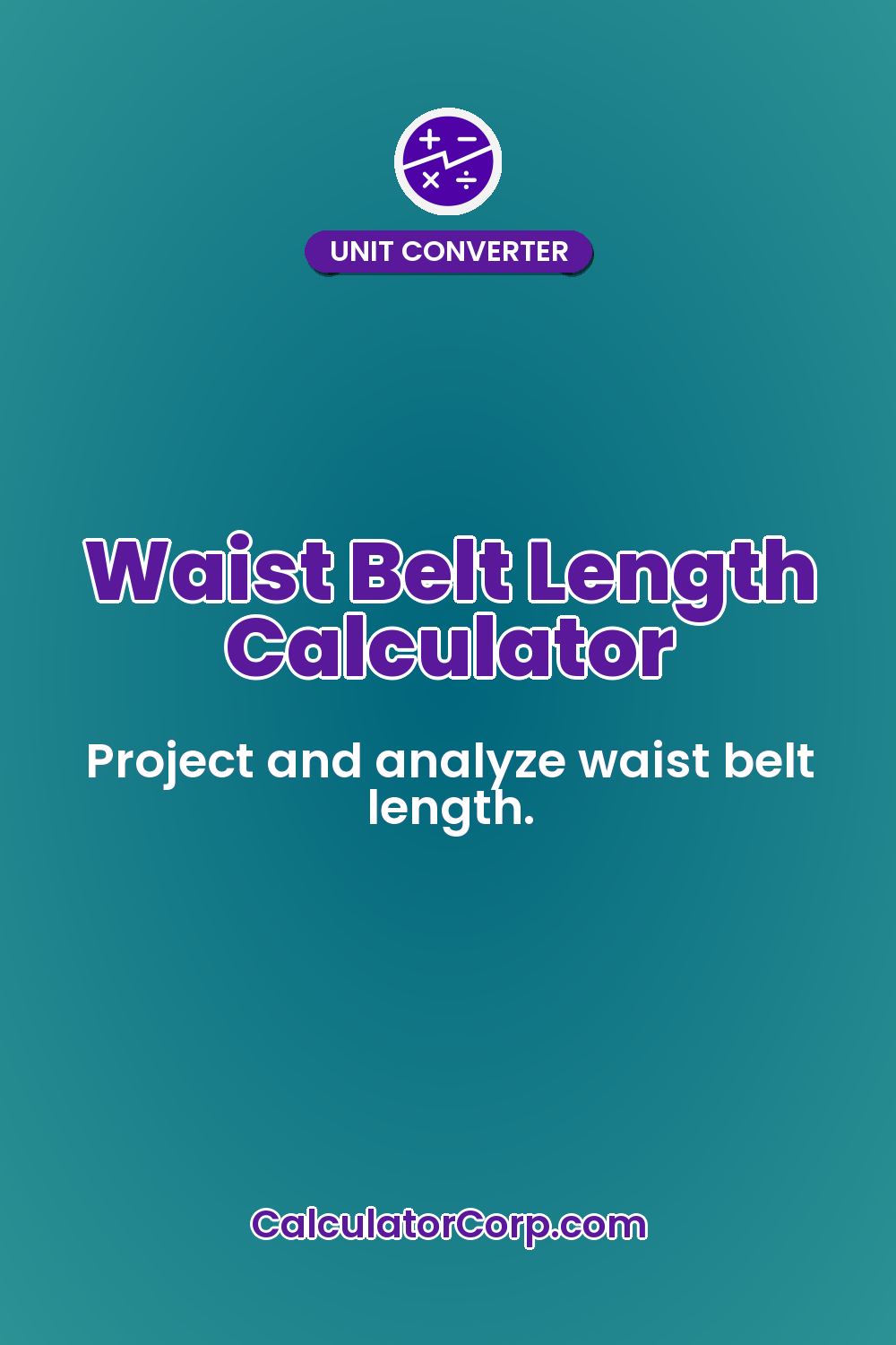 Waist Belt Length Calculator