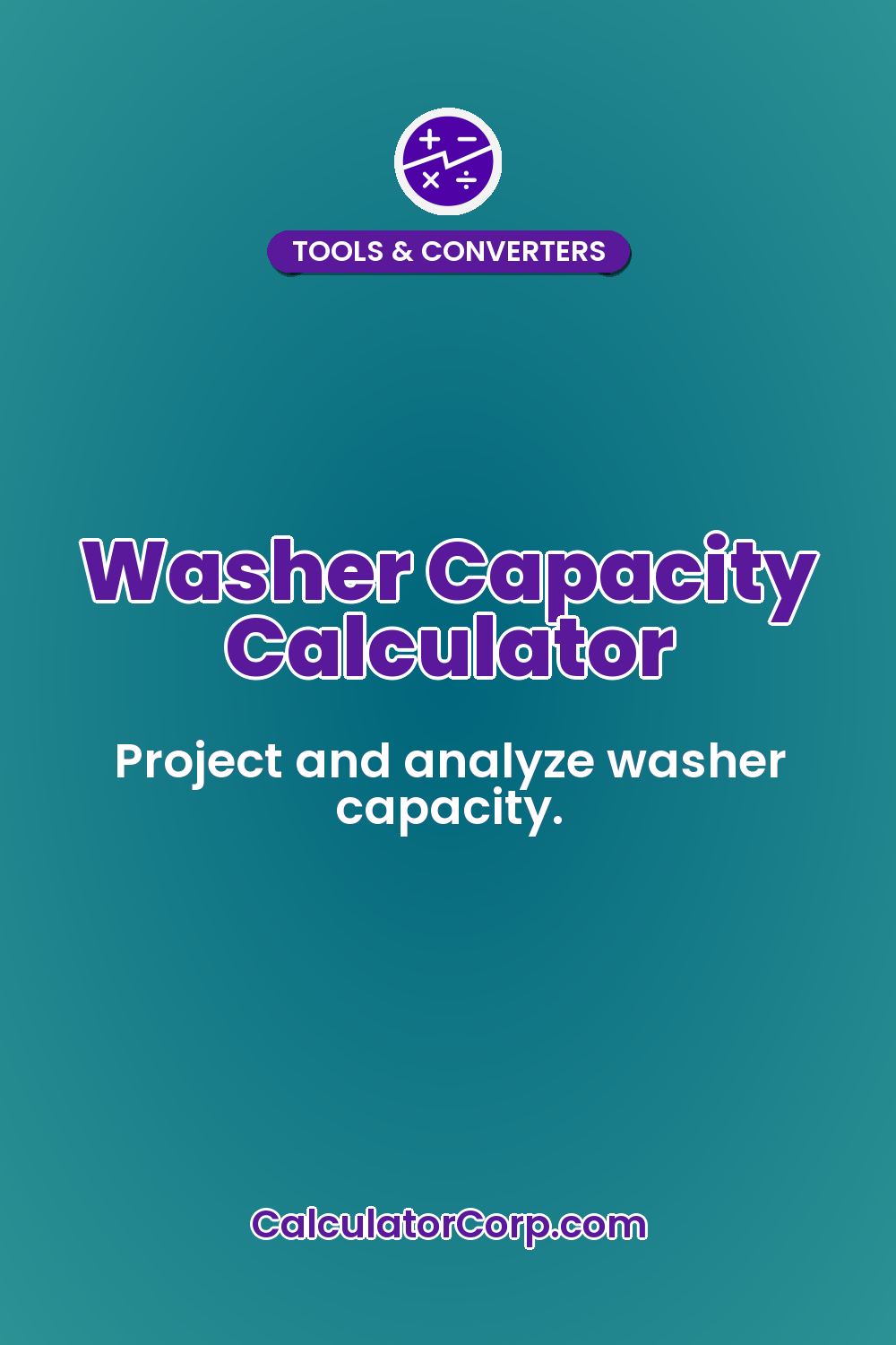 Washer Capacity Calculator