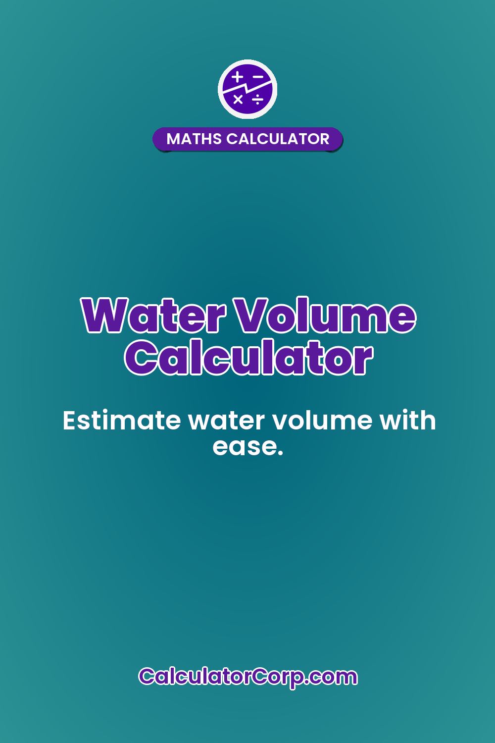 Water Volume Calculator