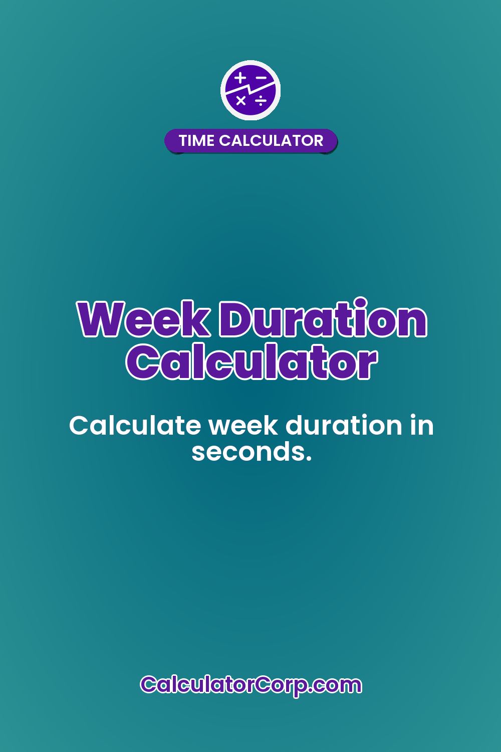 Week Duration Calculator