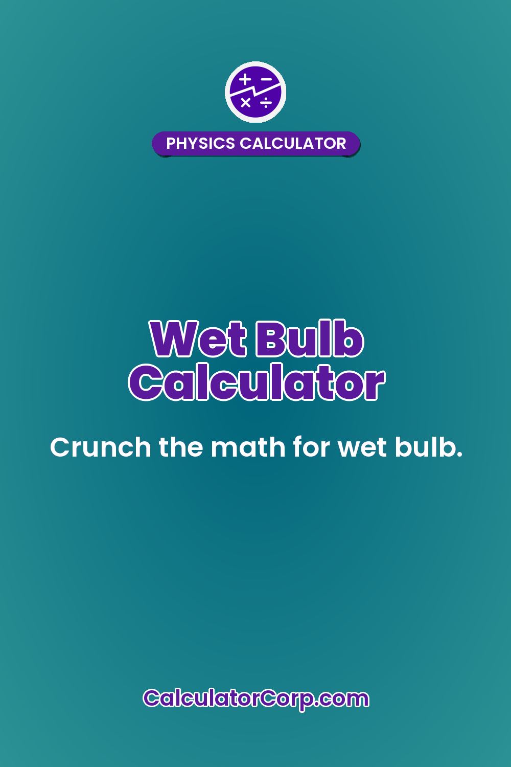 Wet Bulb Calculator