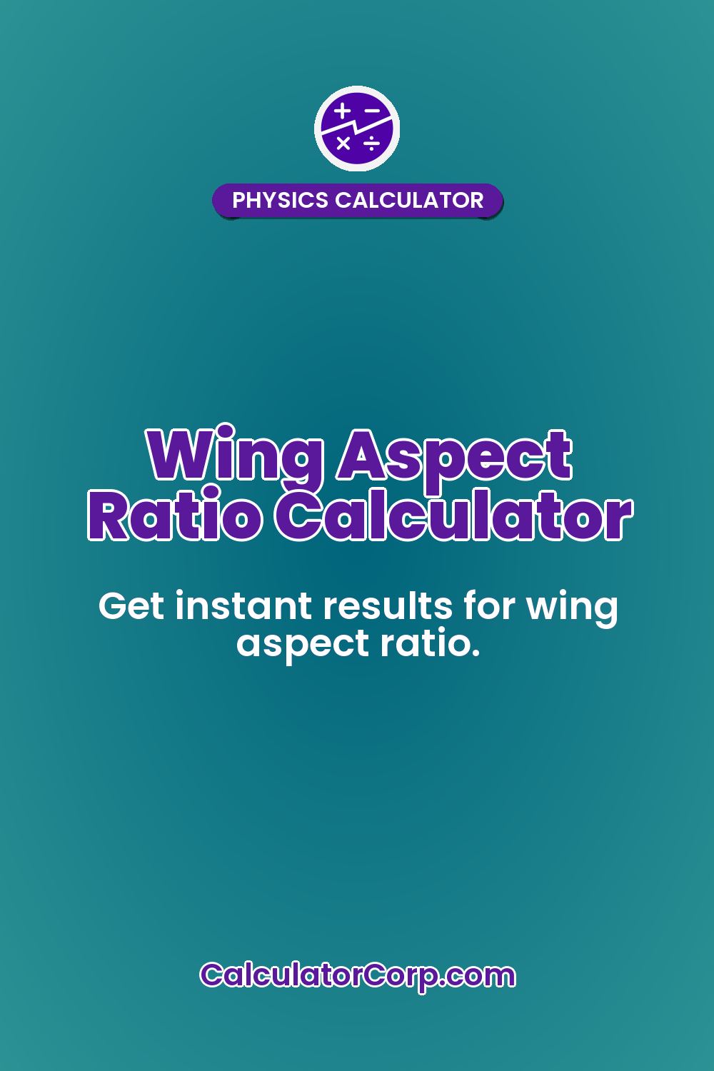 Wing Aspect Ratio Calculator