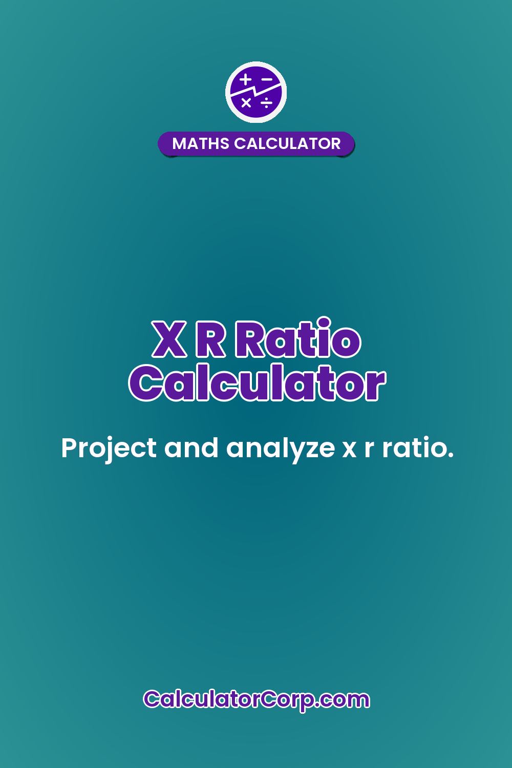 X R Ratio Calculator