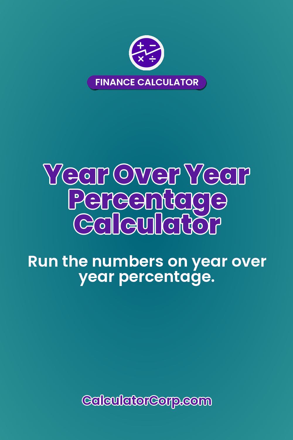 Year Over Year Percentage Calculator