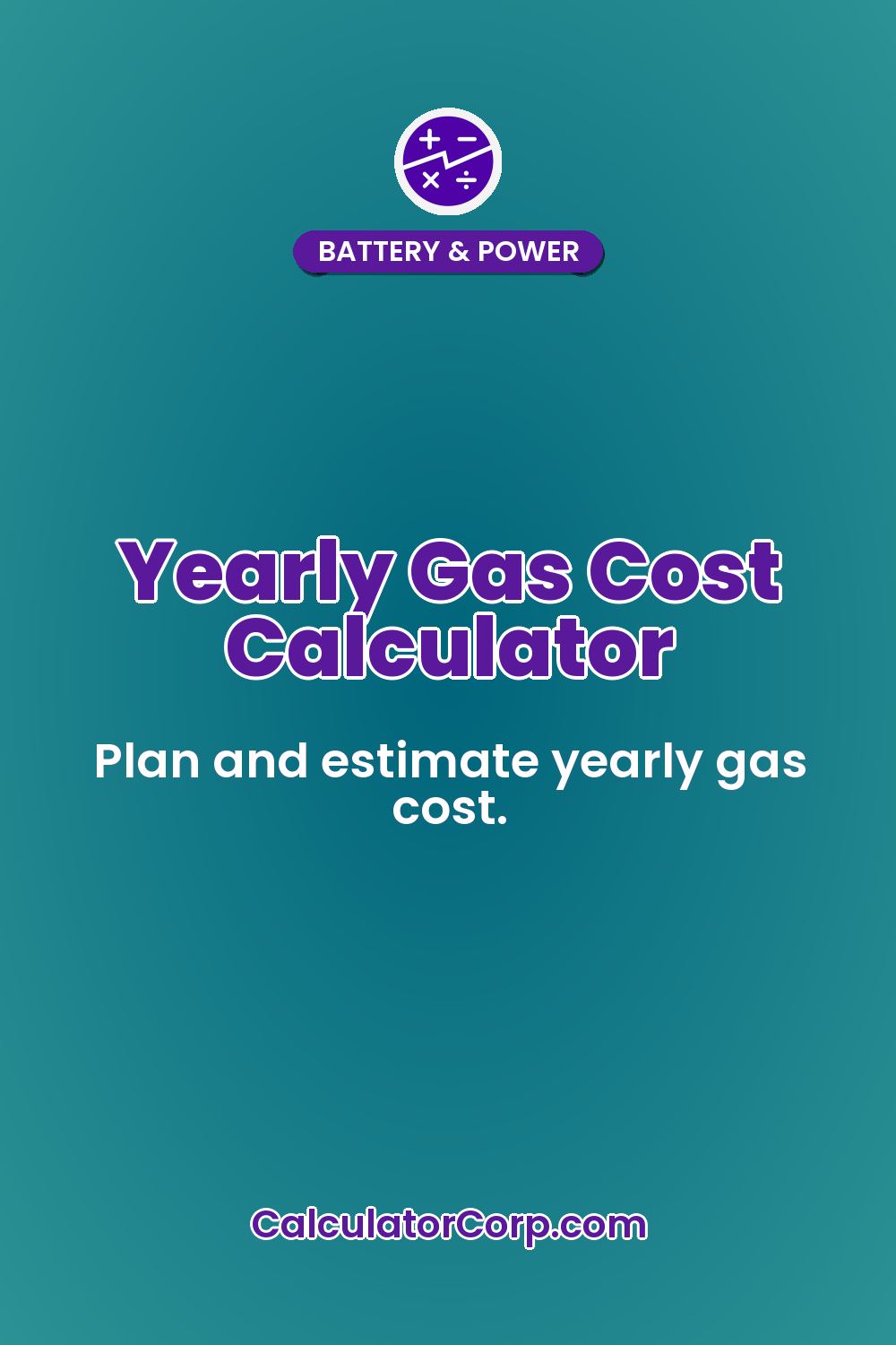 Yearly Gas Cost Calculator