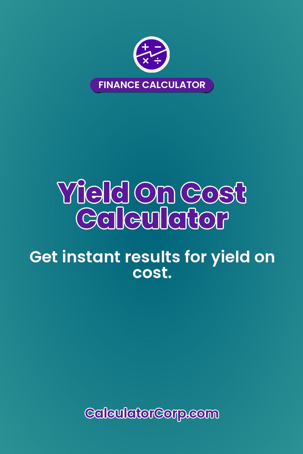 Yield On Cost Calculator
