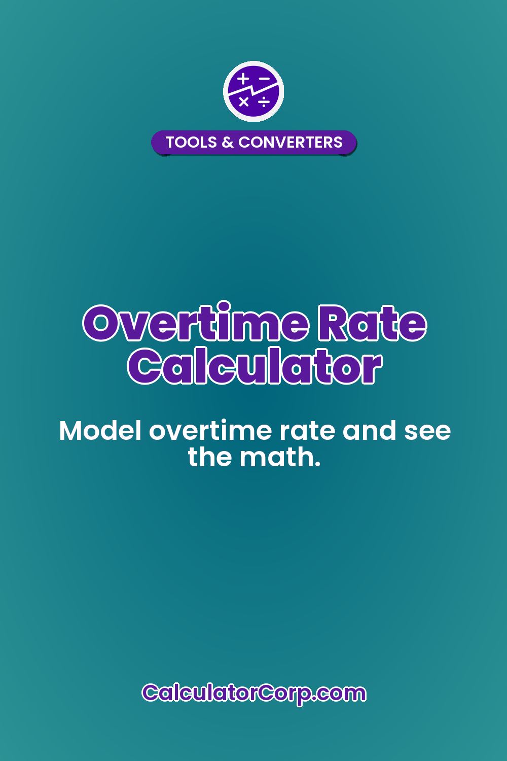 Overtime Rate Calculator