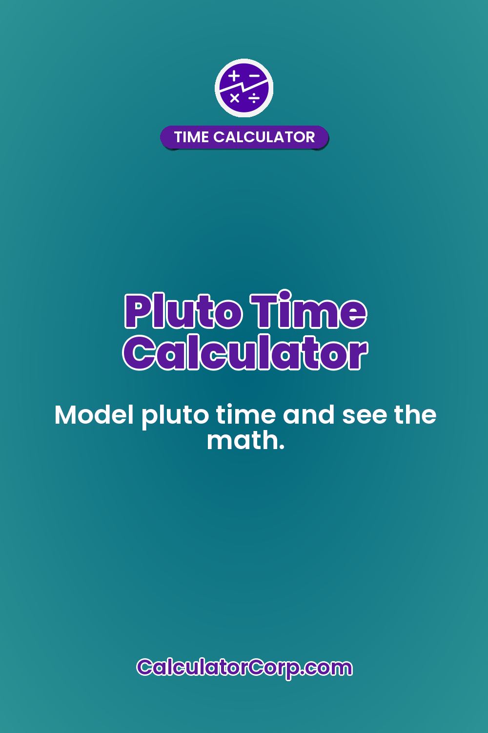 Pluto Time Calculator